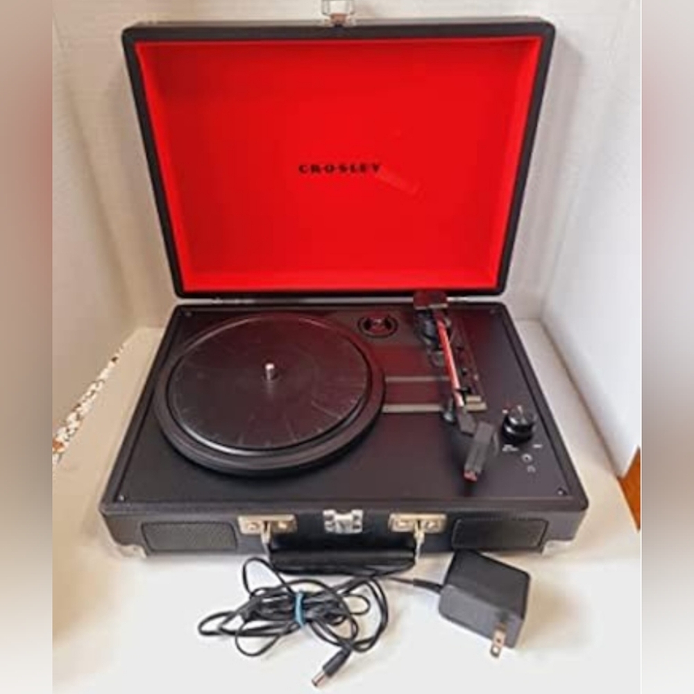 Crosley Radio Cruiser Portable Turntable  Black